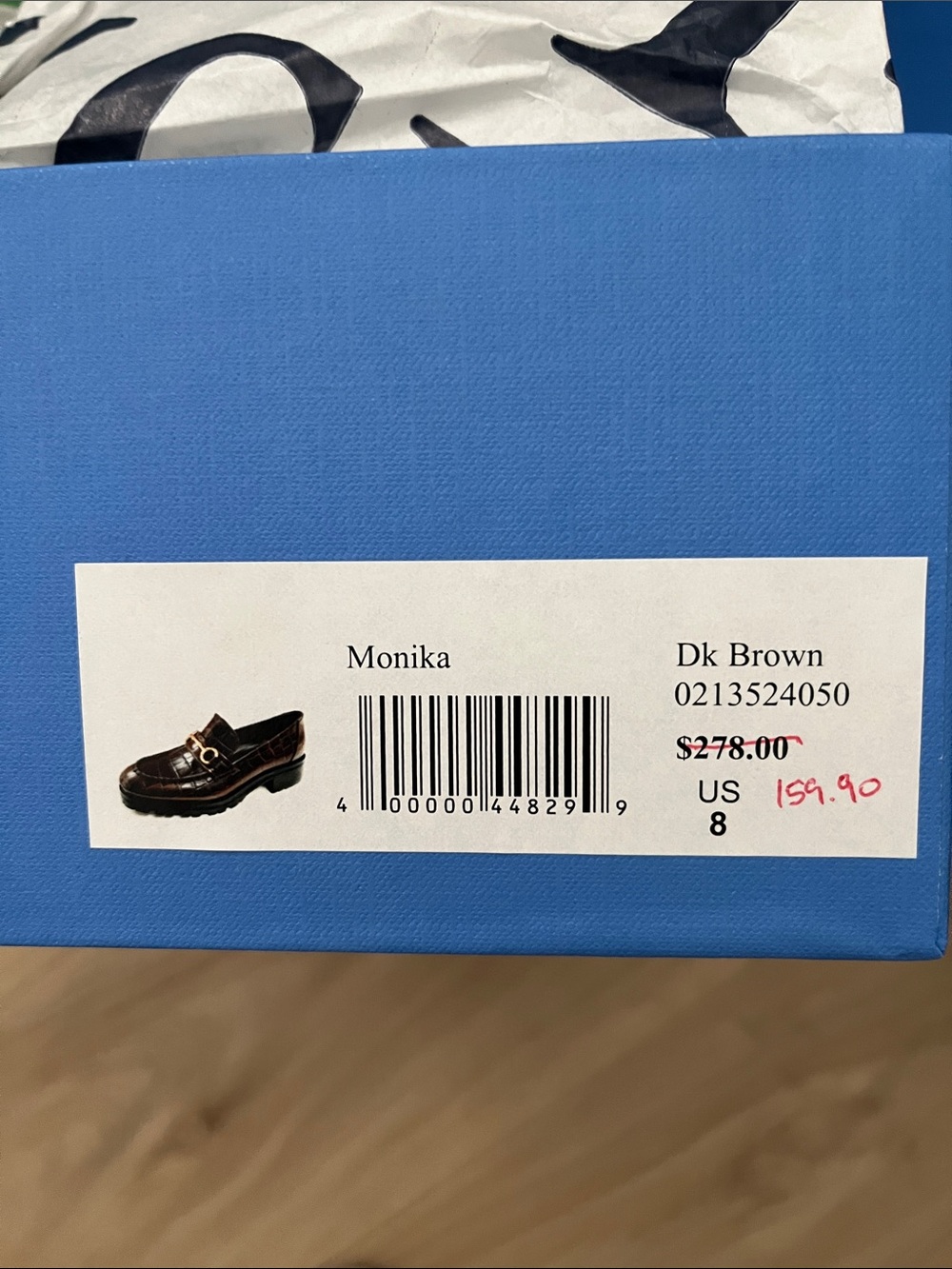 J. McLaughlin Women's Brown Leather Bit Loafers - Picture 3 of 3